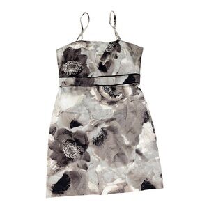 New York & Company Floral Spaghetti Strap Dress Size 16